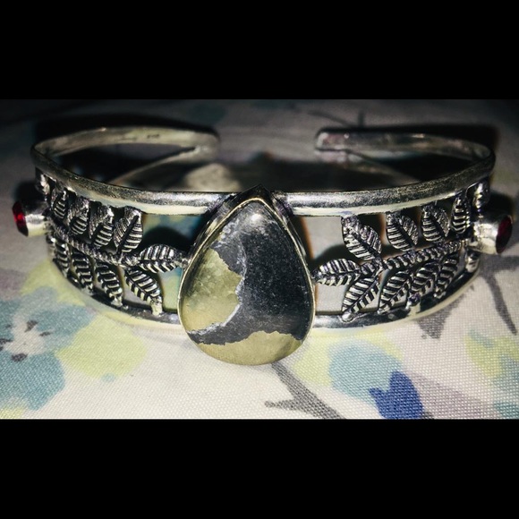 Jewelry - APACHE PYRITE Adjustable Cuff Bracelet
